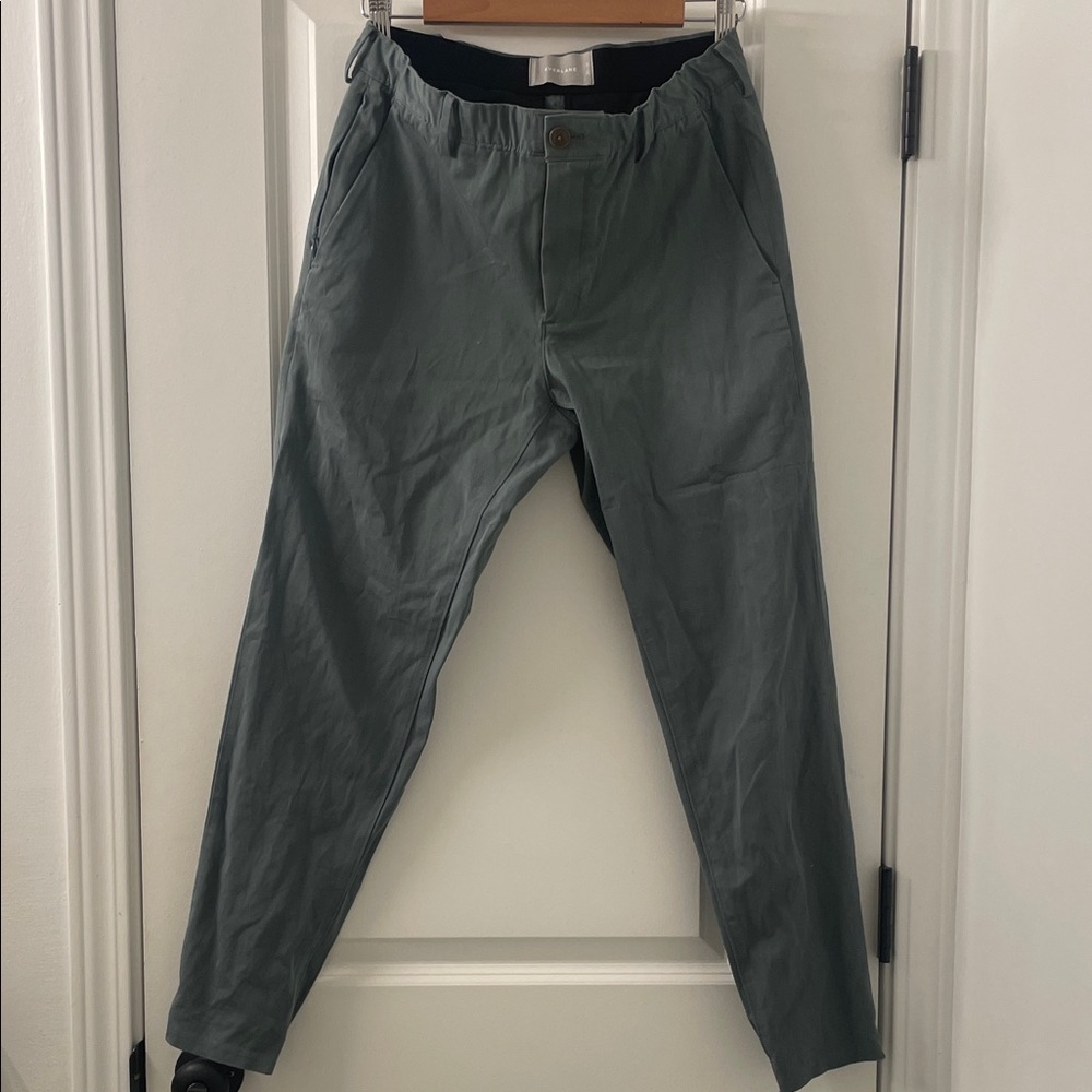 SALE! Everlane Jogger Chino Pants Size 30x30 Men's Light Teal